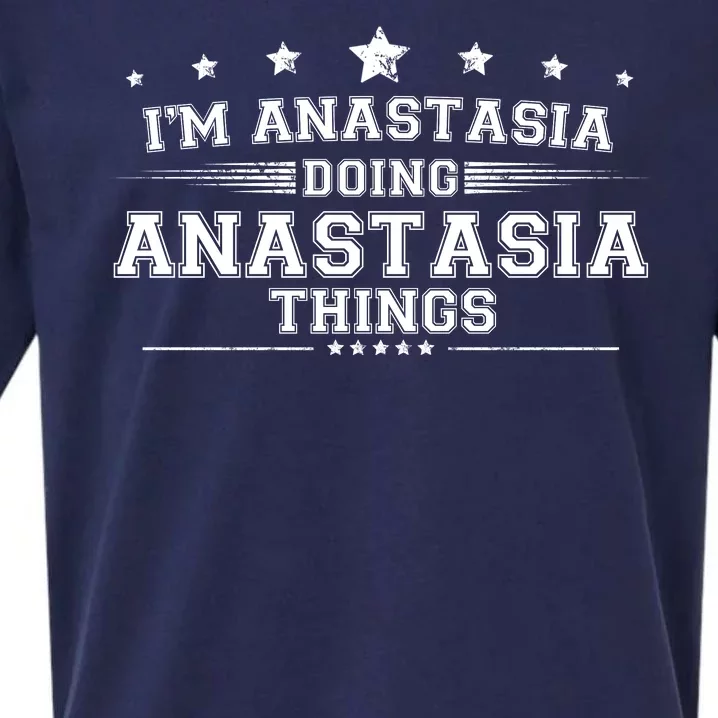 Im Anastasia Doing Anastasia Things Sueded Cloud Jersey T-Shirt