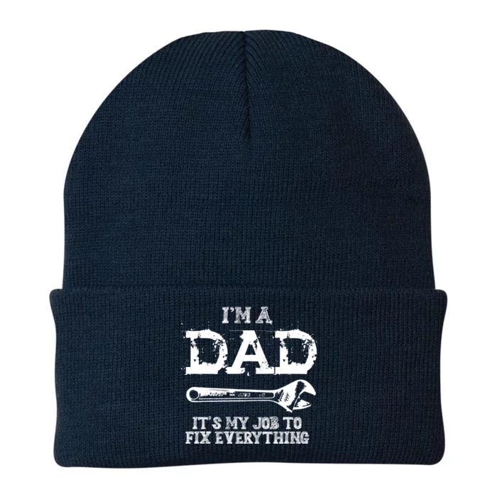 I'm A Dad It's My Job To Fix Everything Knit Cap Winter Beanie