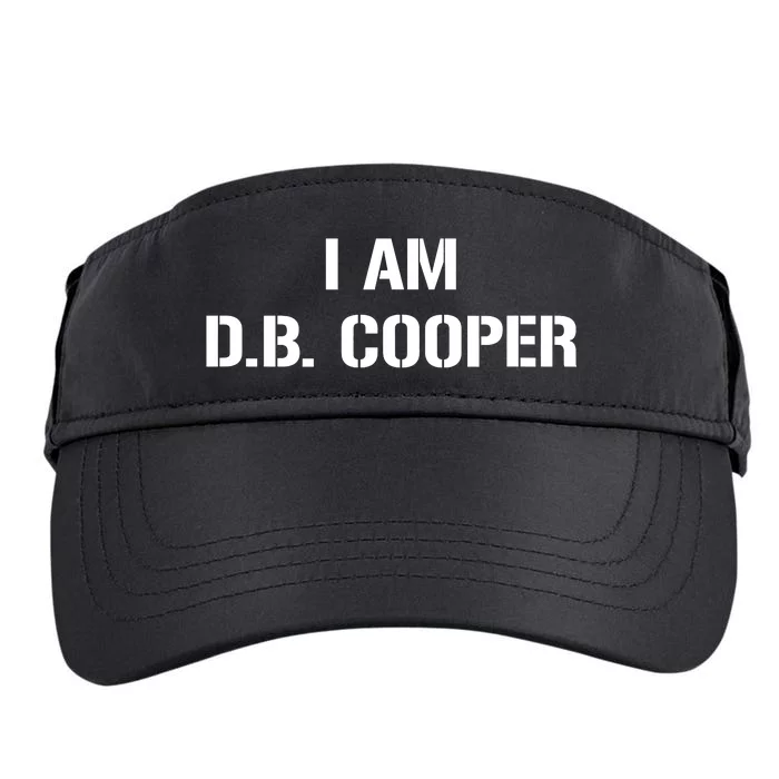 I Am D B Cooper Adult Drive Performance Visor