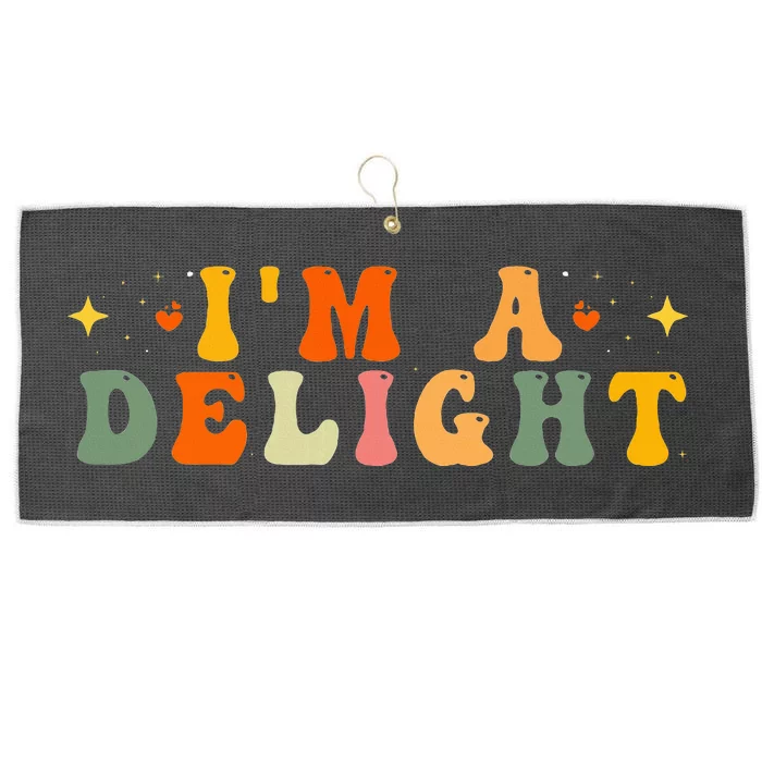 IM A Delight Large Microfiber Waffle Golf Towel