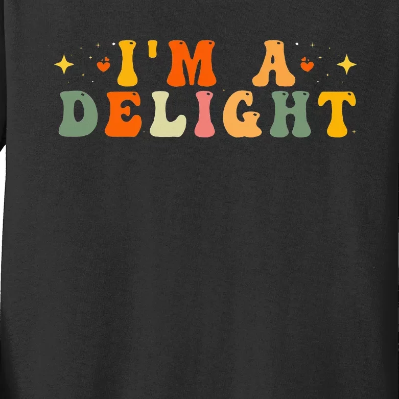 IM A Delight Kids Long Sleeve Shirt