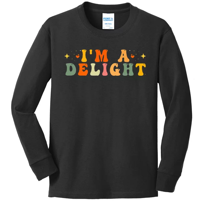 IM A Delight Kids Long Sleeve Shirt