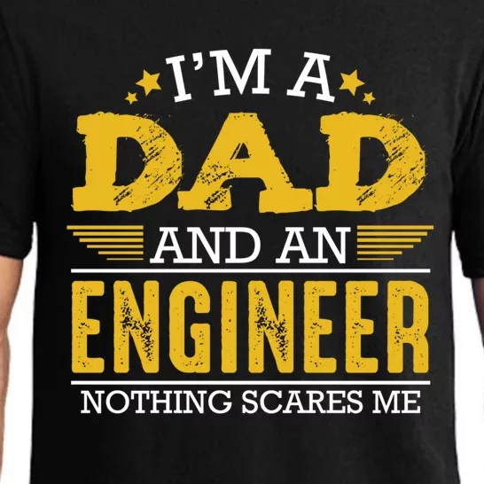 IM A Dad And Engineer Professionals Science Funny Quotes Cute Gift Pajama Set