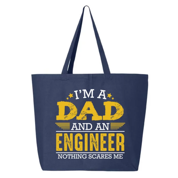 IM A Dad And Engineer Professionals Science Funny Quotes Cute Gift 25L Jumbo Tote