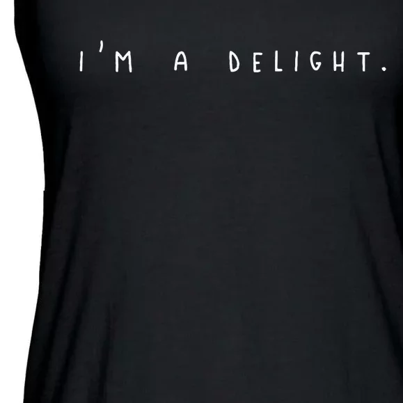 IM A Delight Ladies Essential Flowy Tank