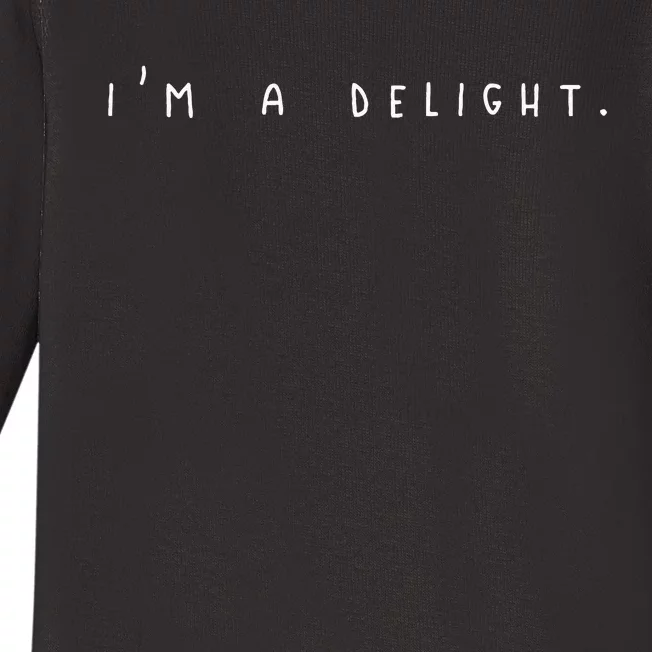 IM A Delight Baby Long Sleeve Bodysuit