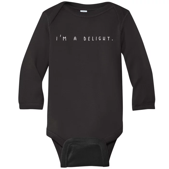 IM A Delight Baby Long Sleeve Bodysuit