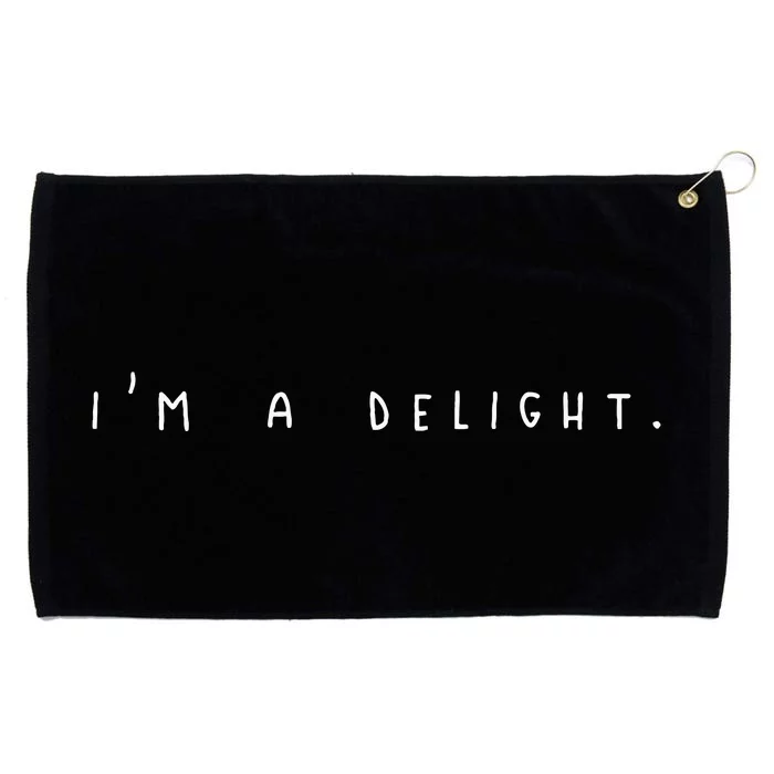 IM A Delight Grommeted Golf Towel