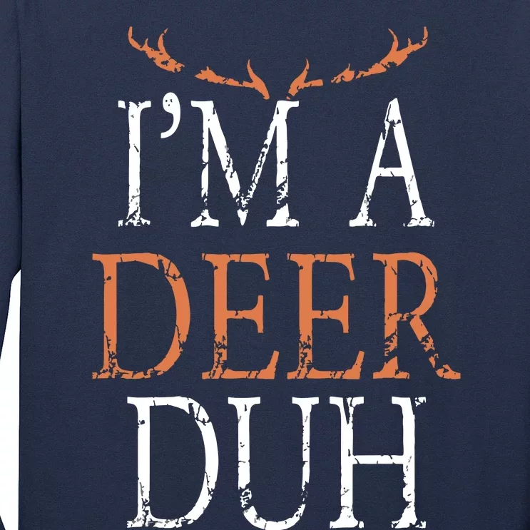 I'm A Deer Duh Halloween Costume Long Sleeve Shirt