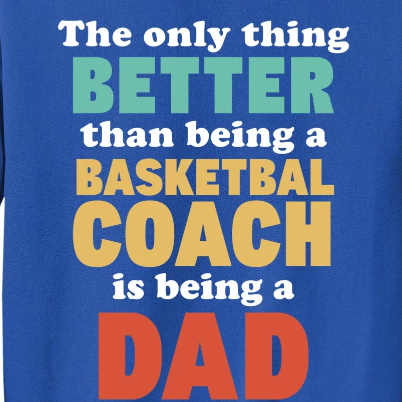 I'm A Dad And Basketball Coach Funny Fatherhood Funny Dad Funny Gift Sweatshirt