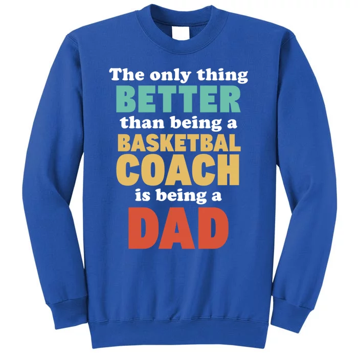 I'm A Dad And Basketball Coach Funny Fatherhood Funny Dad Funny Gift Sweatshirt