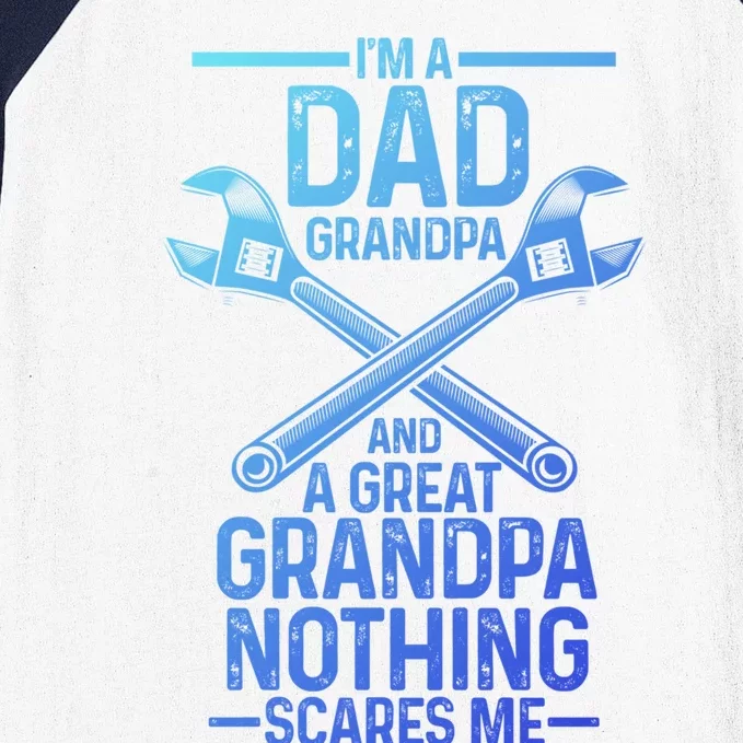 Im A Dad Grandpa And A Great Grandpa Cars Gift Baseball Sleeve Shirt