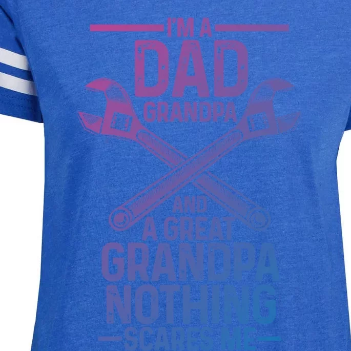 Im A Dad Grandpa And A Great Grandpa Cars Gift Enza Ladies Jersey Football T-Shirt