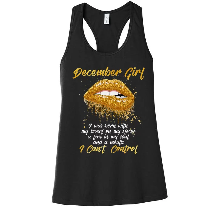 I'm a December Funny Birthday Women's Racerback Tank