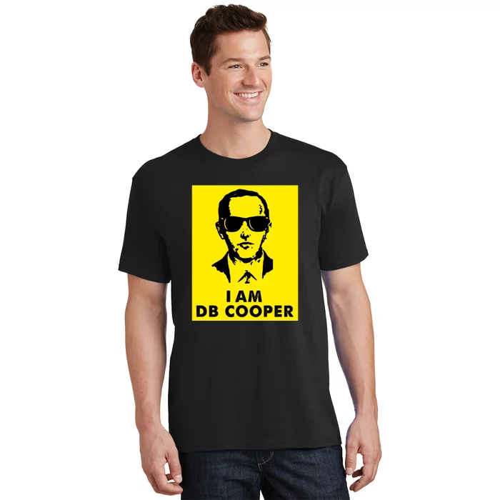 I Am D. B. Cooper Robber Thief Parachute Funny T-Shirt