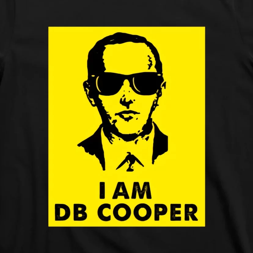 I Am D. B. Cooper Robber Thief Parachute Funny T-Shirt