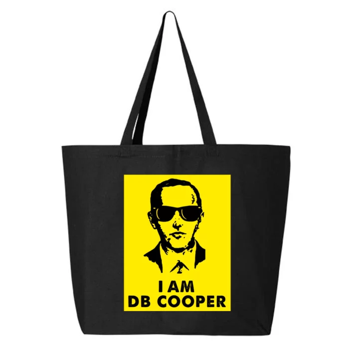 I Am D. B. Cooper Robber Thief Parachute Funny 25L Jumbo Tote