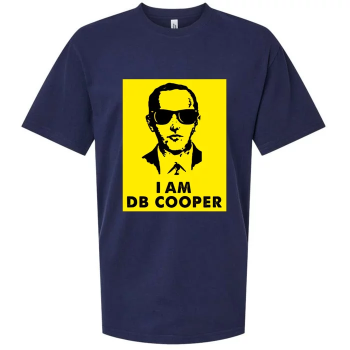 I Am D. B. Cooper Robber Thief Parachute Funny Sueded Cloud Jersey T-Shirt