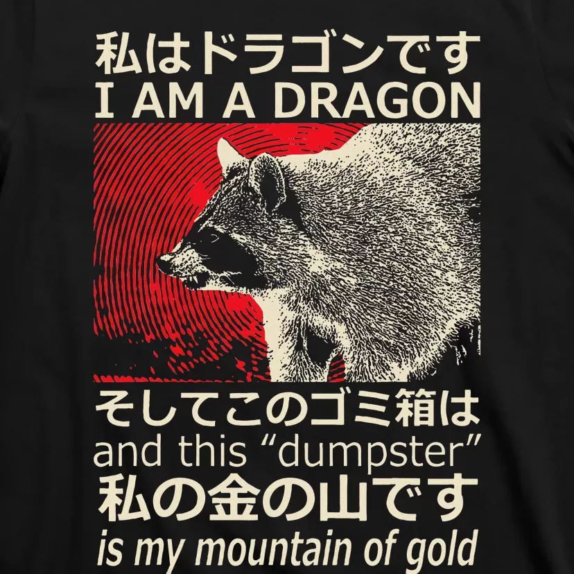 IM A Dragon And This Dumpster Is My Mountain Of Gold T-Shirt