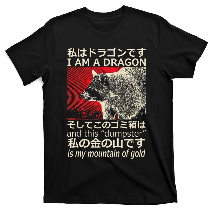 IM A Dragon And This Dumpster Is My Mountain Of Gold T-Shirt