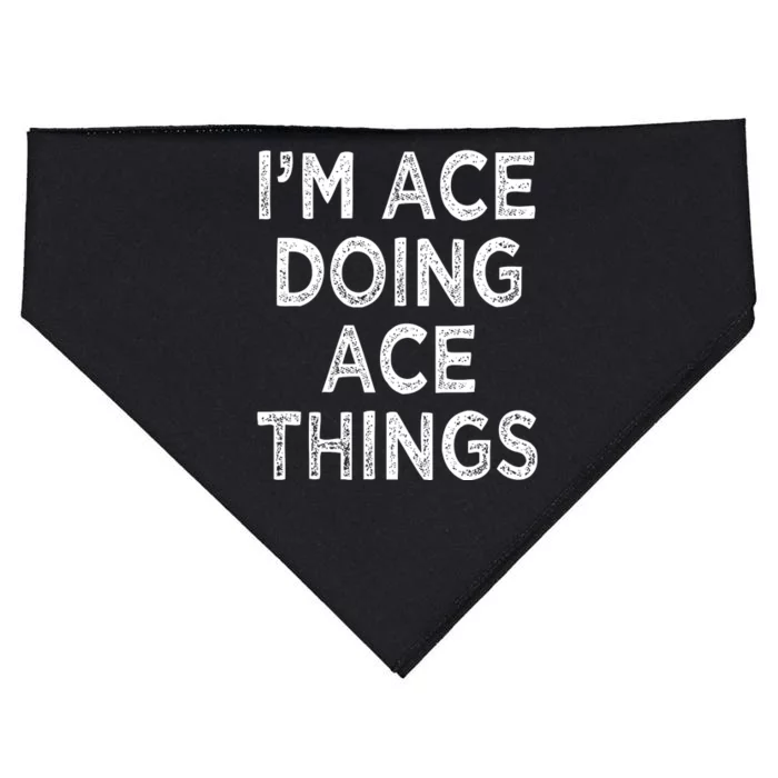 Im Ace Doing Ace Things USA-Made Doggie Bandana