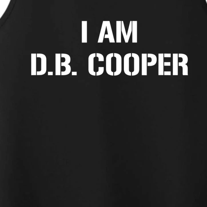 I Am D. B. Cooper Performance Tank