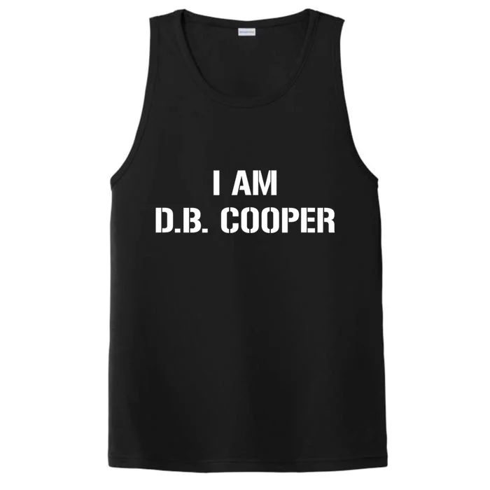 I Am D. B. Cooper Performance Tank