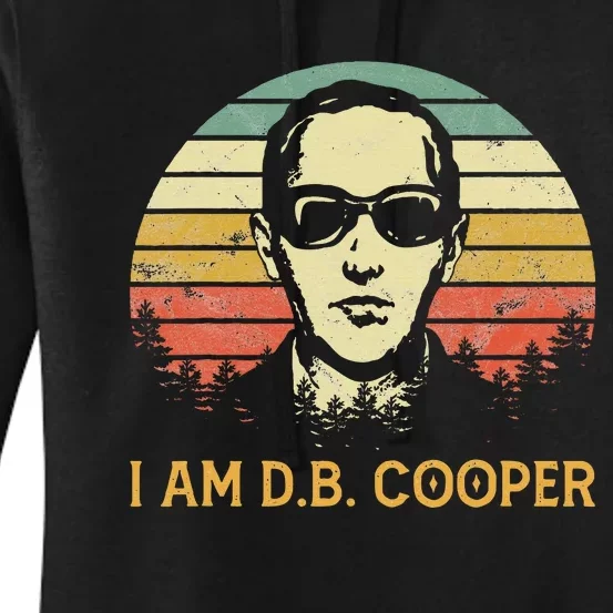 I Am Db Cooper Skydiving Funny Skydiver D.B. Cooper Women's Pullover Hoodie