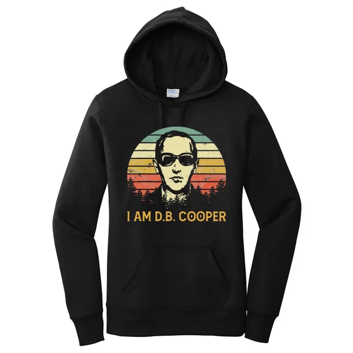 I Am Db Cooper Skydiving Funny Skydiver D.B. Cooper Women's Pullover Hoodie