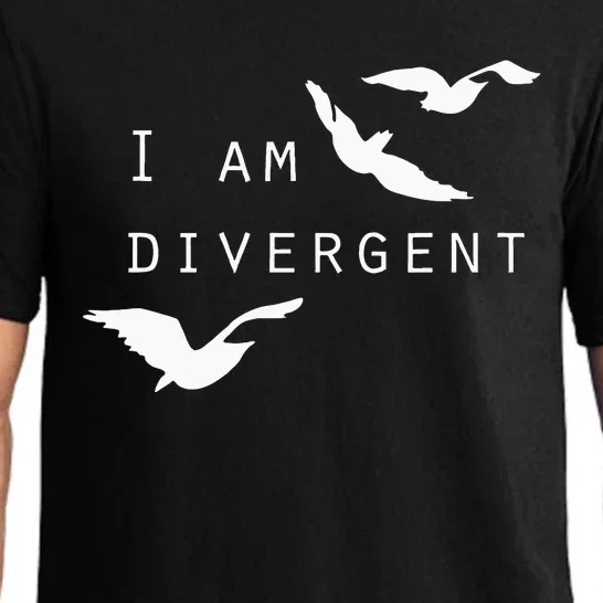 I Am Divergent Fantasy Book Lover Pajama Set