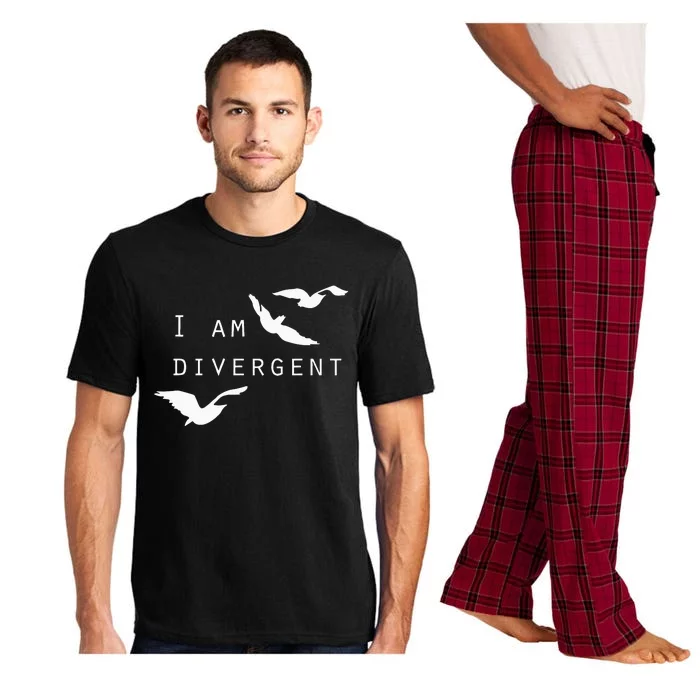 I Am Divergent Fantasy Book Lover Pajama Set