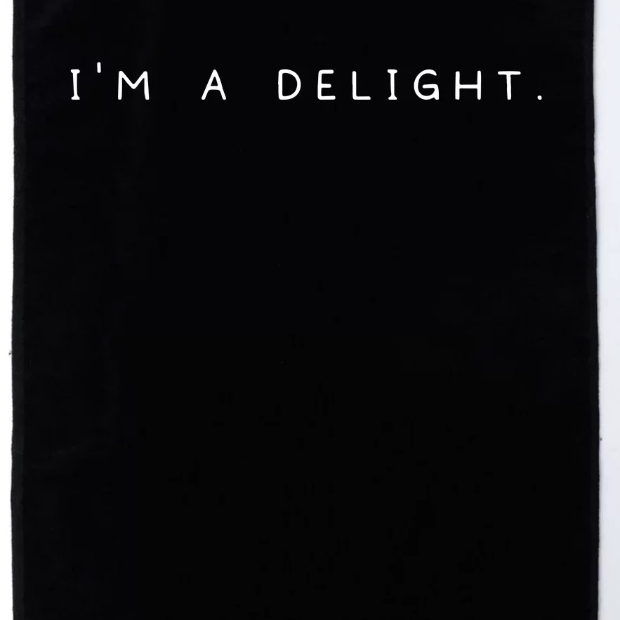 Im A Delight Platinum Collection Golf Towel