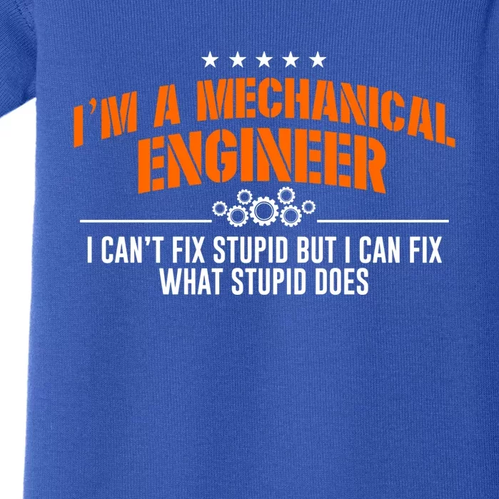 Im An Engineer Not A Magician Funny Engineering Dad Bfunny Giftday Cool Gift Baby Bodysuit