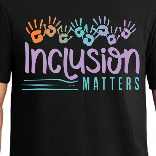 Inclusion And Equity For Inclusion Matters Gift Pajama Set