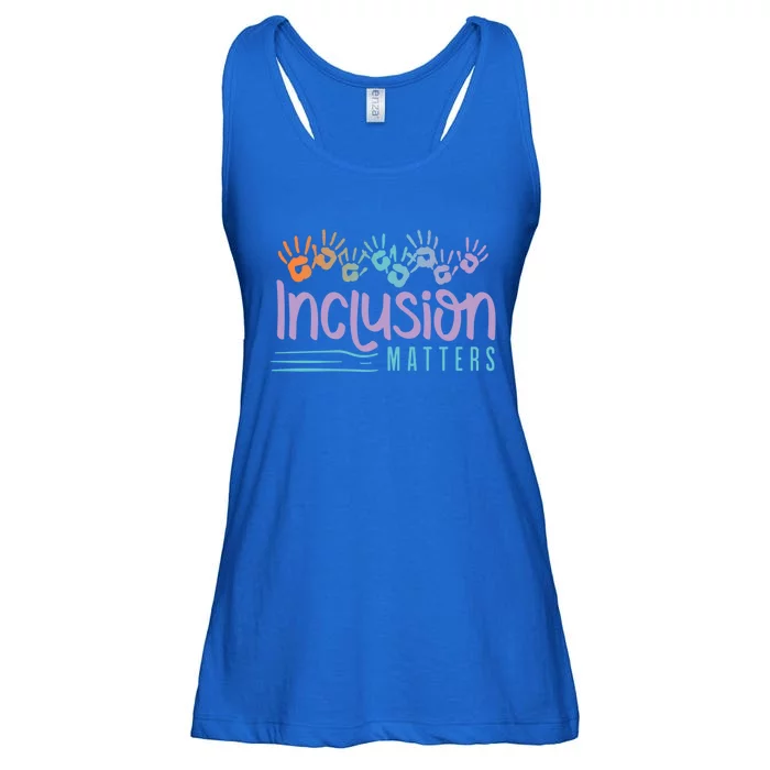 Inclusion And Equity For Inclusion Matters Gift Ladies Essential Flowy Tank