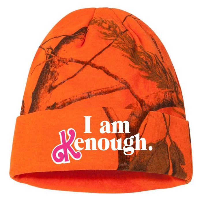 I Am Enough I Am Kenough Kati - 12in Camo Beanie