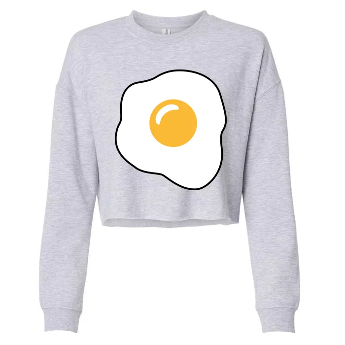 IM An Egg Funny Halloween Pretend I Am An Egg Halloween Costume Halloween Cropped Pullover Crew