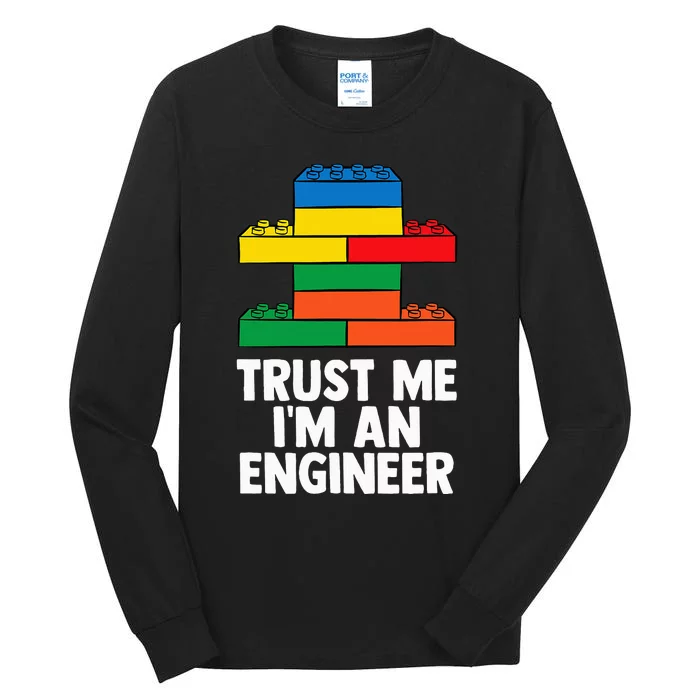 I´m An Engineer  Building Blocks Brick Tall Long Sleeve T-Shirt