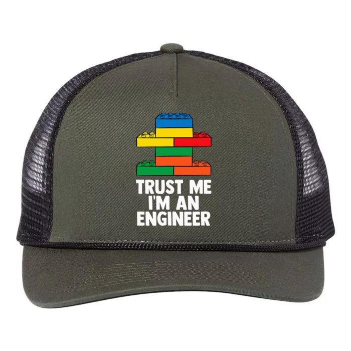 I´m An Engineer  Building Blocks Brick Retro Rope Trucker Hat Cap