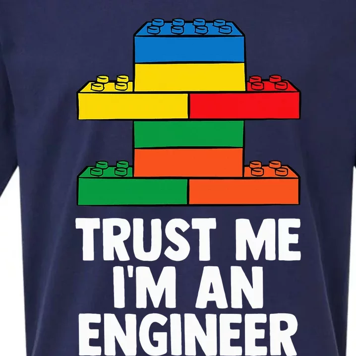 I´m An Engineer  Building Blocks Brick Sueded Cloud Jersey T-Shirt