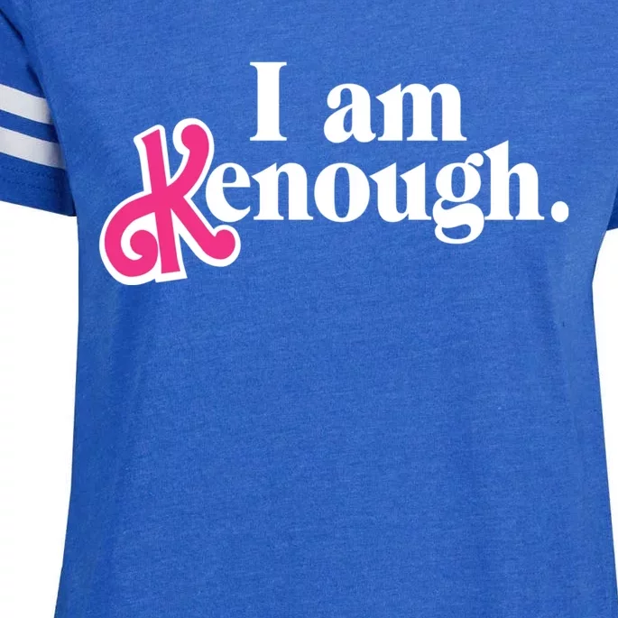 I Am Kenough Funny I Am Kenough Enza Ladies Jersey Football T-Shirt