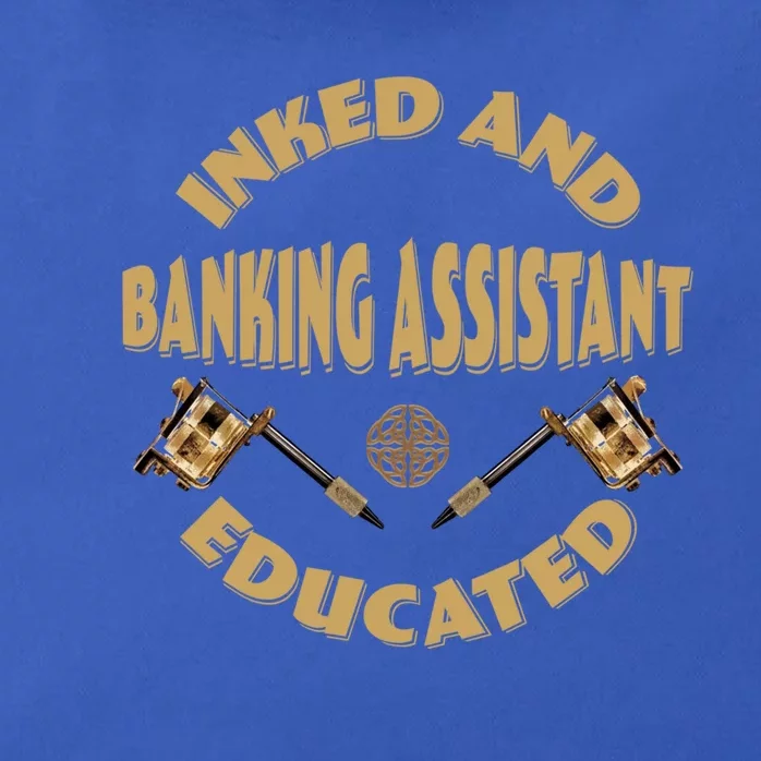 Inked And Educated Banking Assistant Gift Zip Tote Bag