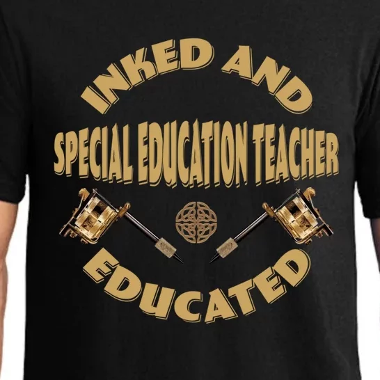 Inked And Educated Special Education Teacher Gift Pajama Set