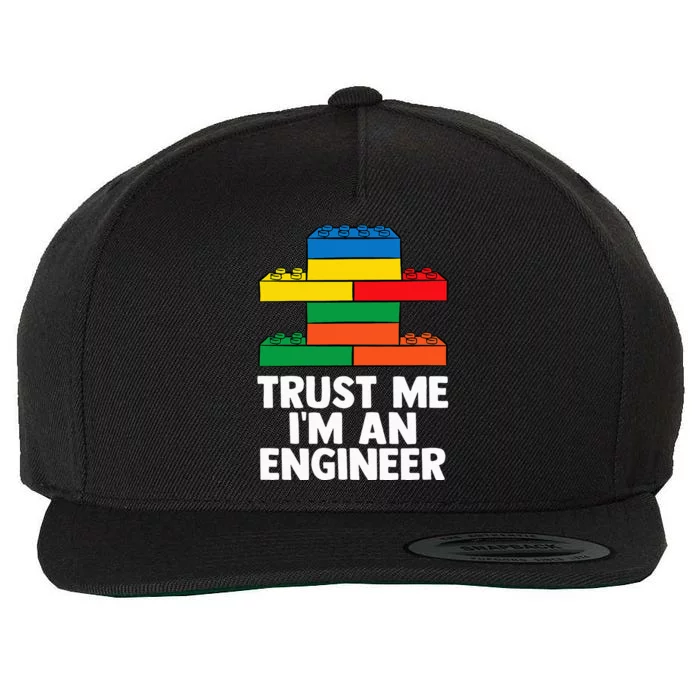 I´m An Engineer  Building Blocks Brick Toy Brick Builder Wool Snapback Cap