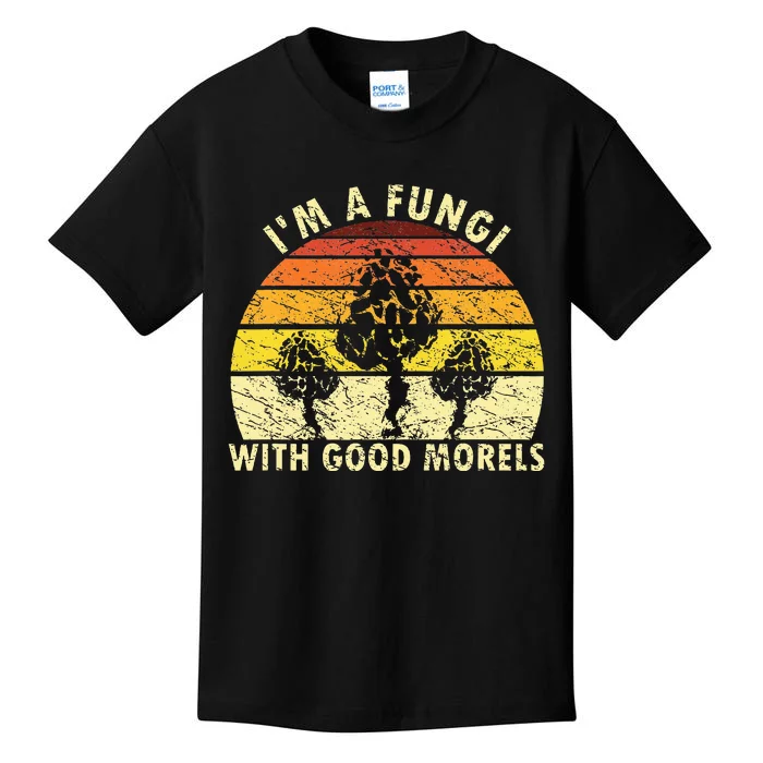 IM A Fungi Funny Mushroom Foraging Kids T-Shirt