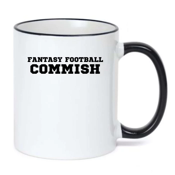 I’m A Fantasy Football Commish, Funny Fantasy Football Guru, FFL Black Color Changing Mug