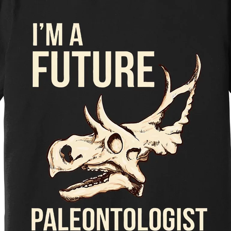 IM A Future Paleontologist Dinosaur Fossil Enthusiast Premium T-Shirt