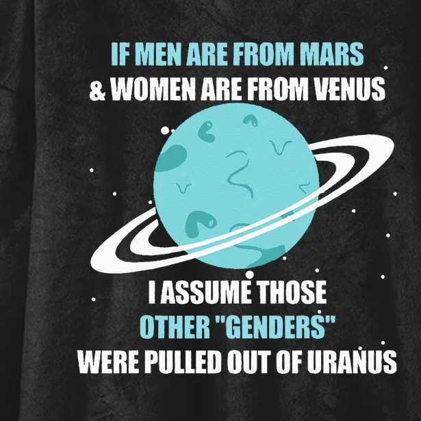 If Are From Mars And  Are From Venus I Assume Those Hooded Wearable Blanket