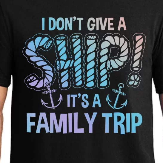 It's A Family Trip Cruise Ship Wear Anniversary Funny Gift Pajama Set