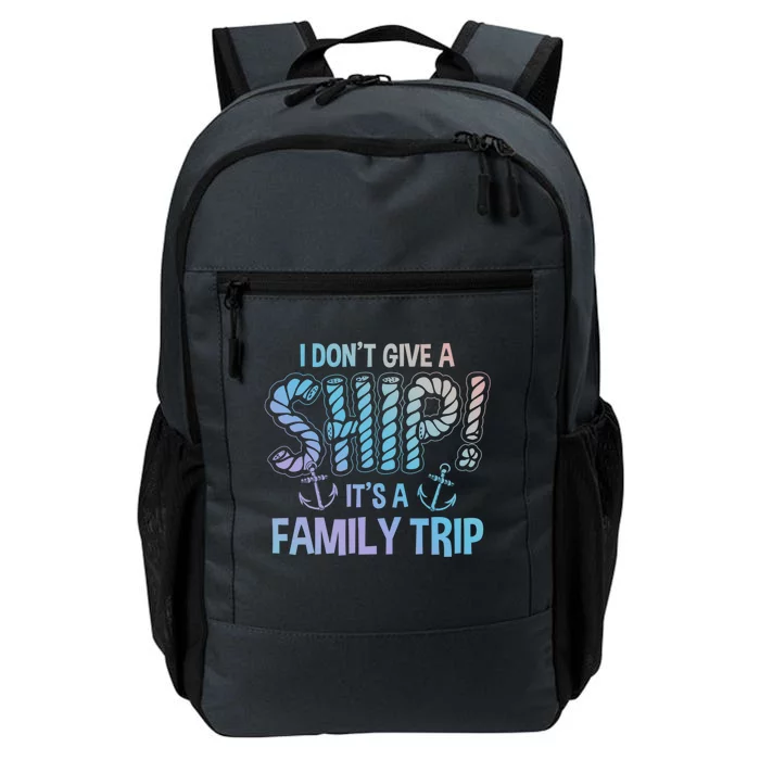 It's A Family Trip Cruise Ship Wear Anniversary Funny Gift Daily Commute Backpack